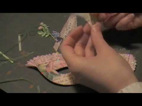 Make a Carnival Mask in Marie Antoinette Style