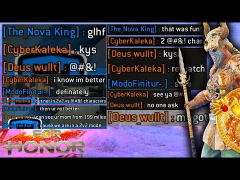 Salty players discover they can't win - Valkyrie Brawls [For Honor]