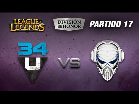 34united vs gBots - #LoLHonor - Partido 17 - Temporada 6