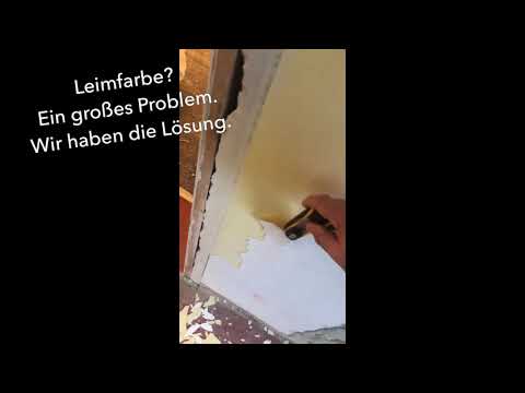 Leimfarbe? Ein großes Problem.