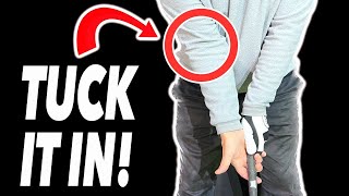 Start your arm like this and Rip it! (Golf swing cheat)