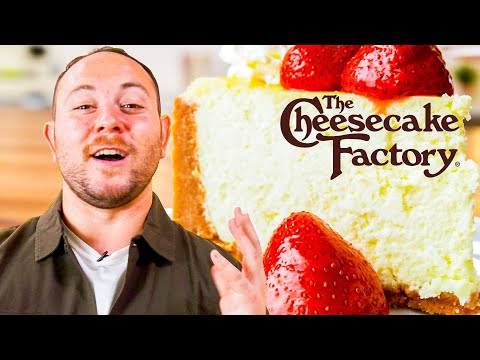 Remaking Cheescake Factory's Classic Original Cheesecake | Copycat Kitchen | Delish