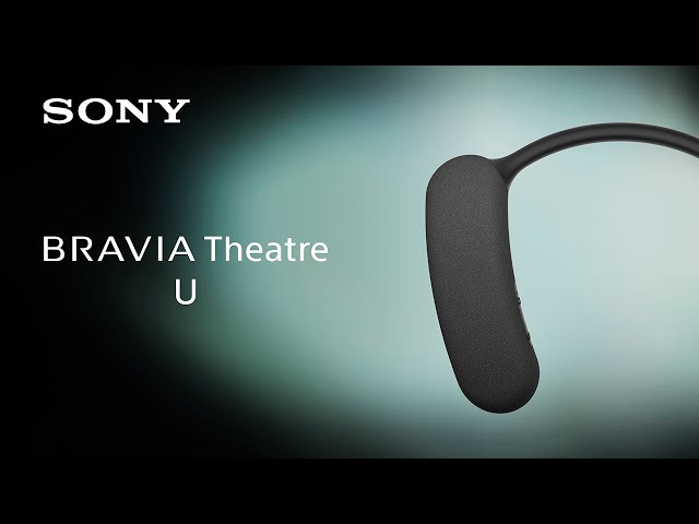 Altoparlante TV portatile Sony BRAVIA Theater U con Dolby Atmos Nero video