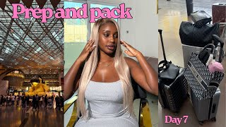 prep & pack with me for my first trip to Europe!!