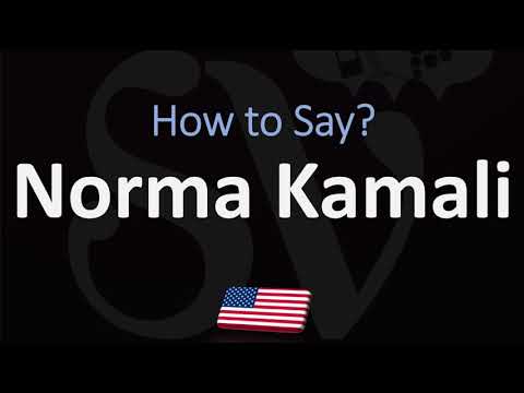 How to Pronounce Norma Kamali? (CORRECTLY)