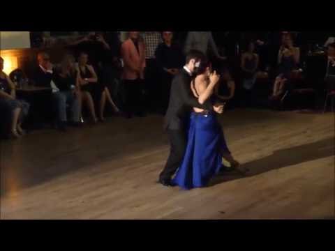  Vanesa Villalba  and  Facundo Piñero  are  dancing  at  England International Tango Festival  in  2016