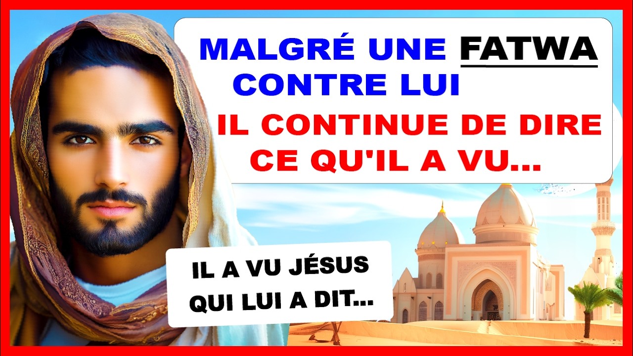 TÉMOIGNAGE CHOC - MUSULMAN IRANIEN, IL VOIT JÉSUS QUI LUI PARLE…😳