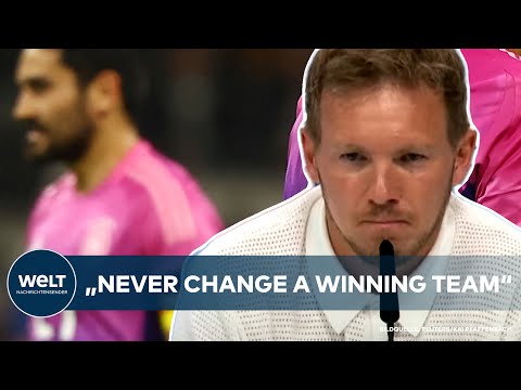 FUßBALL-EM: "NEVER change a winning-team!" Nagelsmann zuversichtlich beim Spiel gegen die Schweiz!