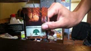 preview picture of video 'altered art de magic the gathering en tierra basica'