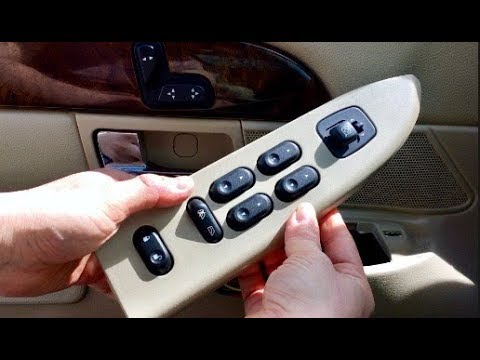 Grand Marquis Master Window Switch Replacement (How-To)