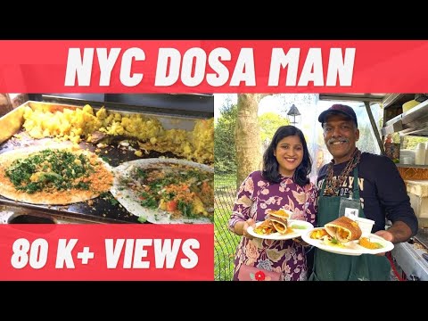 Meet the legendary dosa man | NYC Dosa| Albeli Ritu