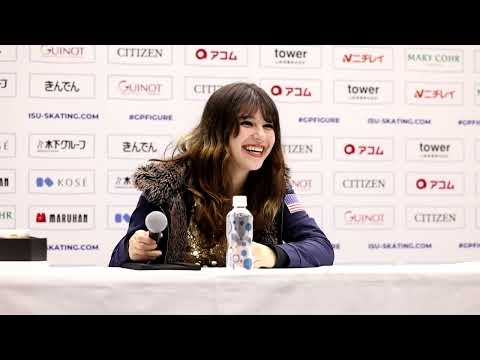 2025 Grand Prix Final, Women FS Press Conference