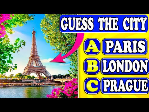 📌 Guess the CITY by the Picture 📸 🌆 / PHOTO QUIZ
