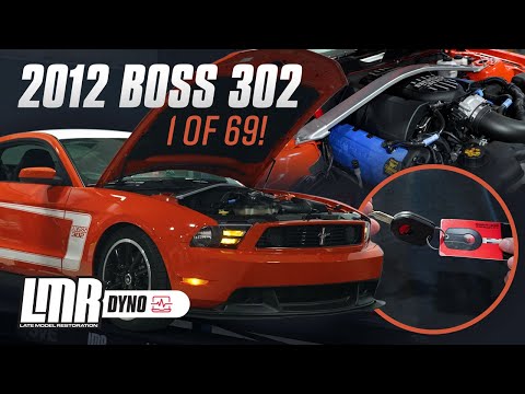 RARE Low-Mile 2012 Boss 302 Dyno With Red Track Key!
