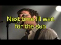 Shiny Toy Guns - The Sun lyrics