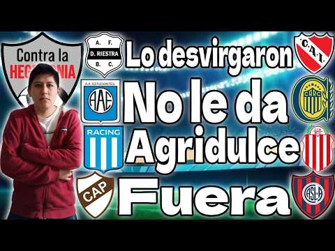 Riestra por fin ganó. Tense se despidió del torneo. ERC perdió de nuevo y sigue en crisis. CLH 103