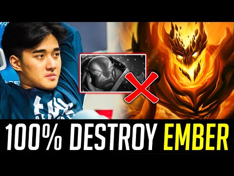 Abed 100% destroyed Ember Spirit Mid - 12K MMR SF Looks Like DOTA 2