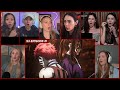 GIRLS REACT Muzan Summons The Upper Moon Demons Demon Slayer S3 Ep 1 Girl Reaction Mashup