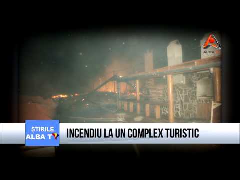 INCENDIU LA UN COMPLEX TURISTIC DIN DRASOV