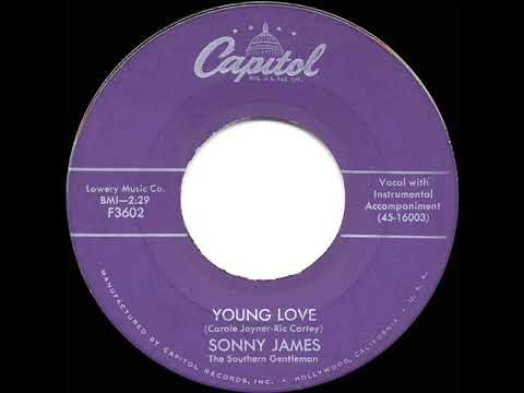 1957 HITS ARCHIVE: Young Love - Sonny James (a #1 record)