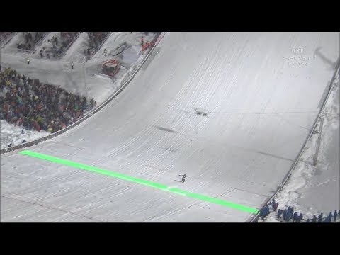 Kamil Stoch 227,5 metra 1 miejsce PŚ w Lotach Oberstdorf 03.02.2019