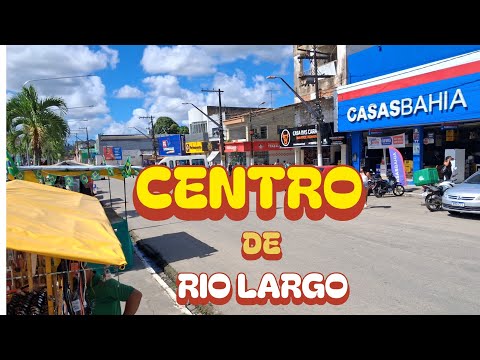 CONHEÇA O CENTRO DE RIO LARGO E O COLÉGIO GUSTAVO PAIVA E O TREM URBANO!