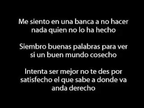 tiraos por ahi - mantoi letra