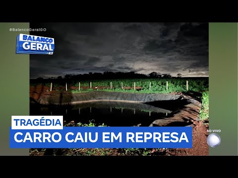 Menino de 5 anos morre afogado após carro cair em represa no interior de Goiás