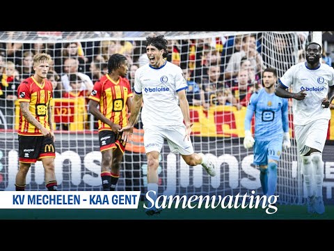 🎬 KV Mechelen - KAA Gent: 1-1 (MD4 JPL 🏆)