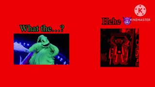 @Jailbima Scaring Oogie Boogie 👻😈