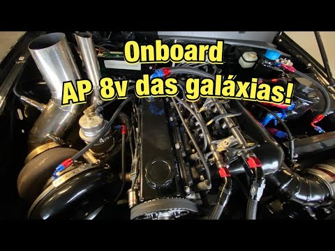 ON BOARD Gol 8V das galáxias! 5.6 segundos nos 201 metros