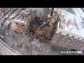 Drone captures scene at East Harlem explosion that ...