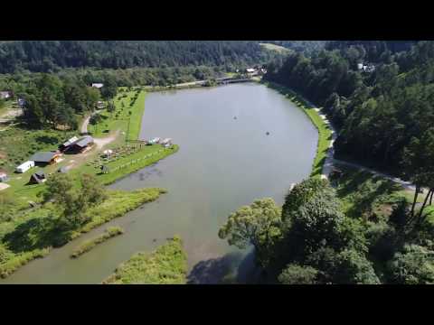 Krempna zalew  (widok z drona)