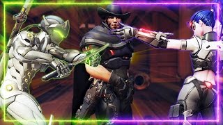 PAPA GENJI & WIDOWMAKER - THE NOODLE AND THE BAGUETTE  Ft. Zenyatta & McCree [OVERWATCH]