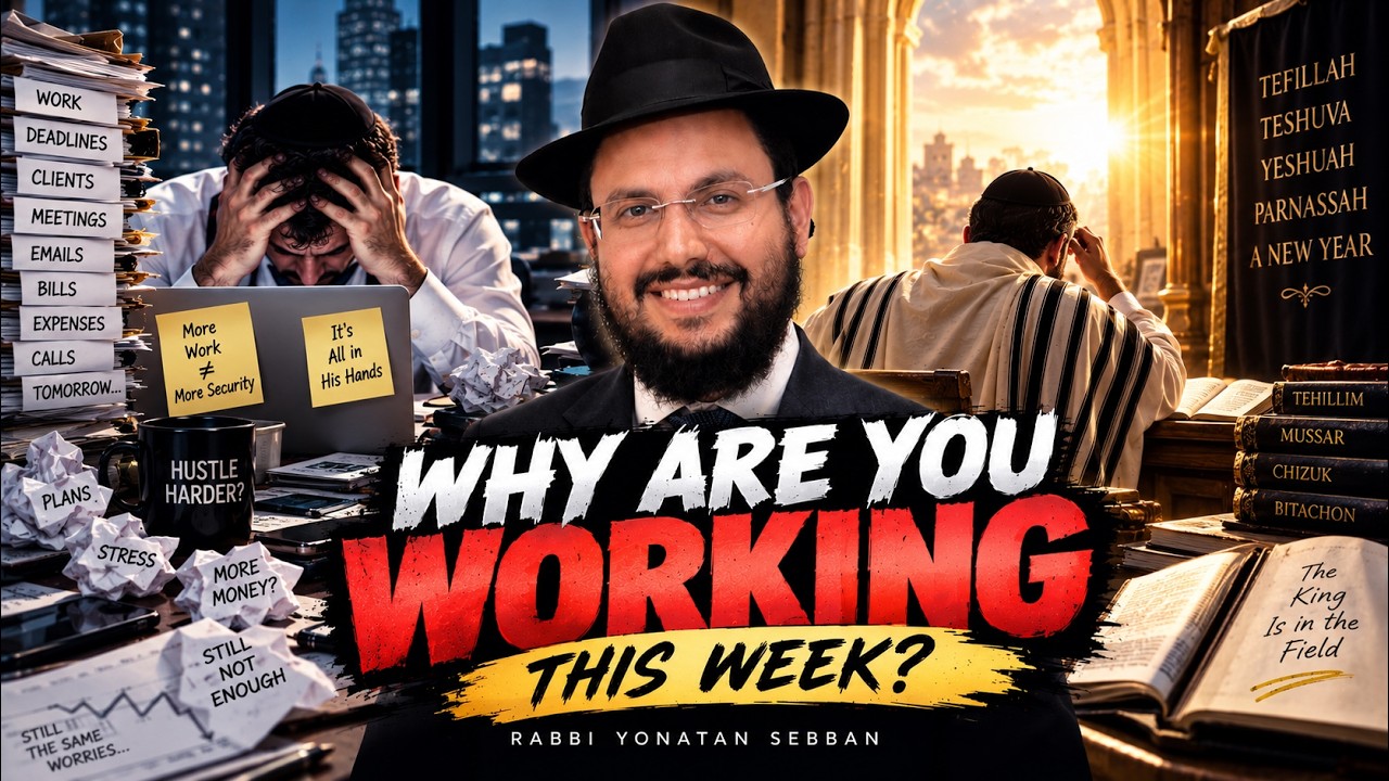 Why Are You Chasing Money While Hashem Is Deciding It? | Rabbi Yonatan Sebban