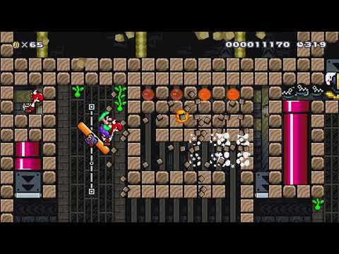 El Templo de los 5 Power Ups by ñamñam - Super Mario Maker 2 - No Commentary 1bv