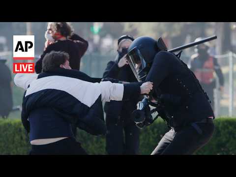 LIVE: Anti-government protests in Albania