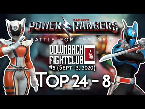 Downback Fightclub #6 Power Rangers Battle for the Grid TOP 24 - TOP 8 matches
