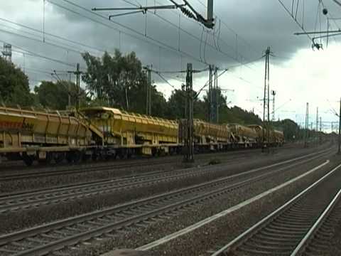 203 156 mit Bauzug in Hamburg-Harburg