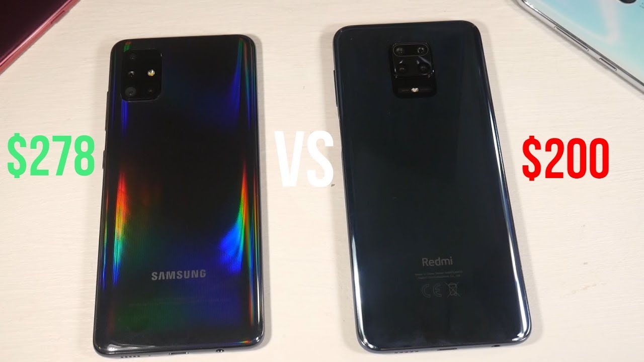 Redmi Note 9S/9 Pro VS Samsung Galaxy A51 Full Speed Test Comparison  (2020)