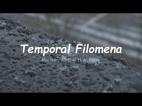 Video Documental ❄️Temporal Filomena en Móstoles ❄️ Resolucion 2K