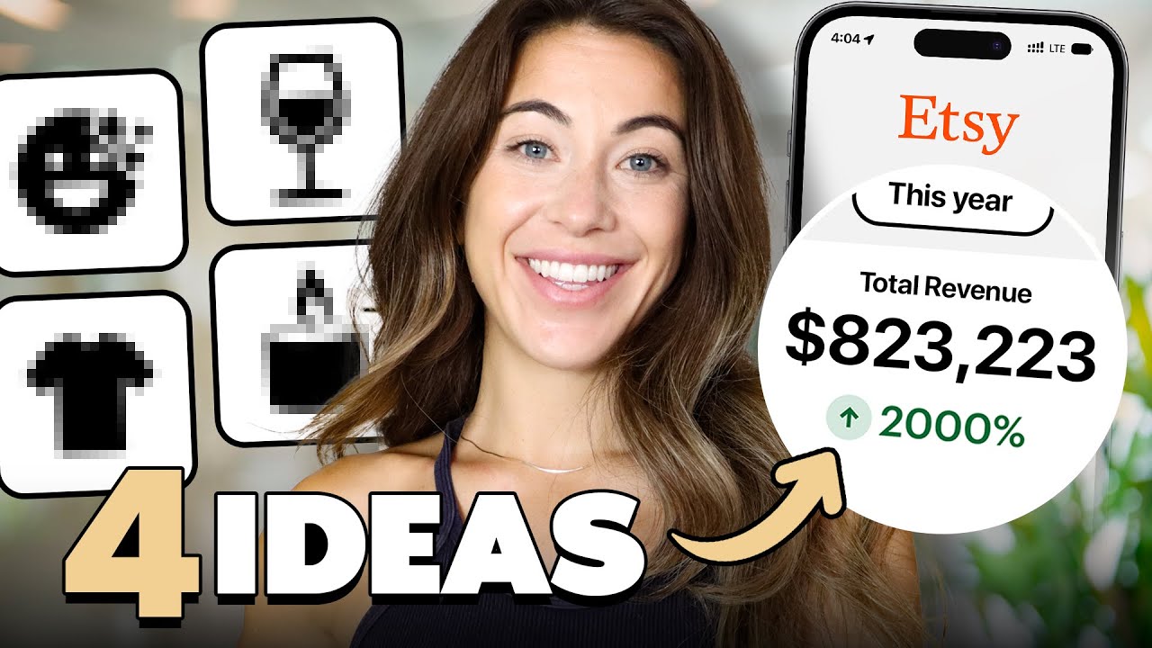 4 Etsy Shop Ideas that can Replace Your 9-5 in 2024