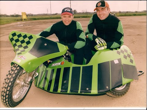 FANTASTIC 1000cc SIDECAR RACE - SYMON (Do it all) WALL R.I.P.