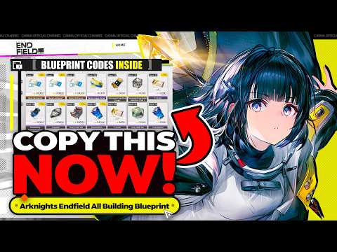 The BEST WULING + VALLEY IV Mega Base in Endfield (Blueprint Codes Included) | Arknights: Endfield