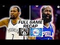 Nets BLOW OUT 76ers in first meeting after James Harden-Ben Simmons trade | CBS Sports HQ