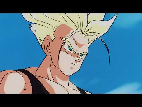 Trunks venga la muerte de Gohan y sus amigos destruyendo a los androides n°17 y 18 del futuro [4k]