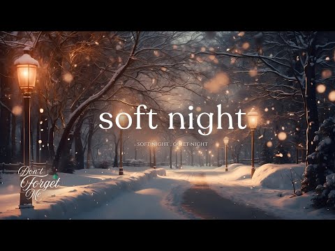 Soft Night, Quiet Mind 🎄❄️🌲 Relaxing Guitar Music for Sleep, Winter Calm & Cozy Christmas Evenings