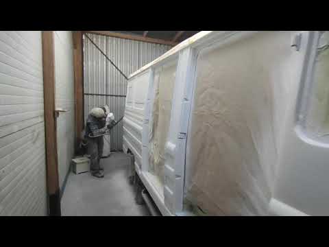 Żuk A07 1993 remont  podkład pod lakier akrylowy