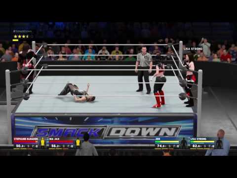 WWE2K17 Universe Mode Jen's Career Pt40: Bring Out The Muscle