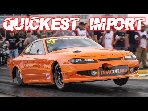 2000HP 2JZ Nissan Quickest Drag Radial Import on the Planet! (Fastest TX2K Pass EVER)